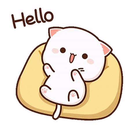 peach cat gif|peach cat animated gif.